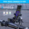 Universal Waterproof Motorcycle Handlebar Charger 5V 3A/ 12V 1.5A USB Adapter Smart Chip Power Supply Socket for Mobile Phone USB Chargers