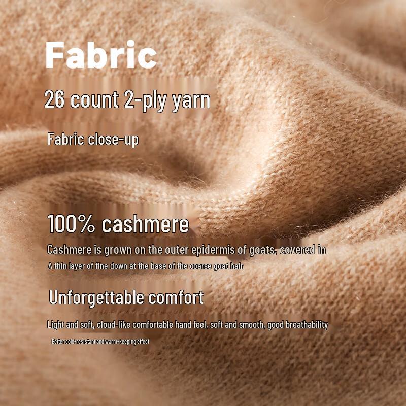 Hengyuanxiang Women's & Men's Pure Cashmere Thermal Pants