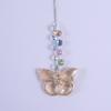 Hanging Ornament Flower Sun Catcher Colourful Artificial Crystal Suncatcher  Outdoor