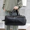 Δερμάτινη τσάντα ταξιδιού PU μεγάλης χωρητικότητας Ανδρική τσάντα επιβίβασης με τρόλεϊ, τσάντα γυμναστικής διαχωρισμού υγρό και στεγνό
