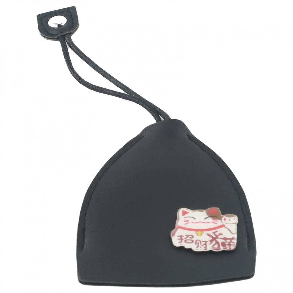 PU Leather Key Sleeve with Ample Space for Car Keys Scratch Design