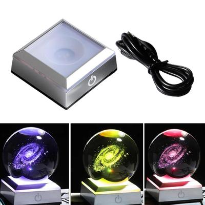 Light Base Display Plate with Switch Rotating Stand
