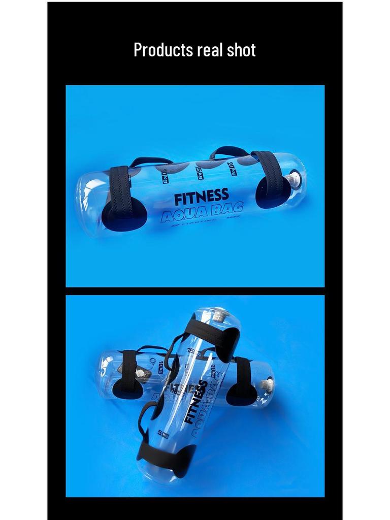 Portable Inflatable Weighted Water Bag for Strength and Balance Training