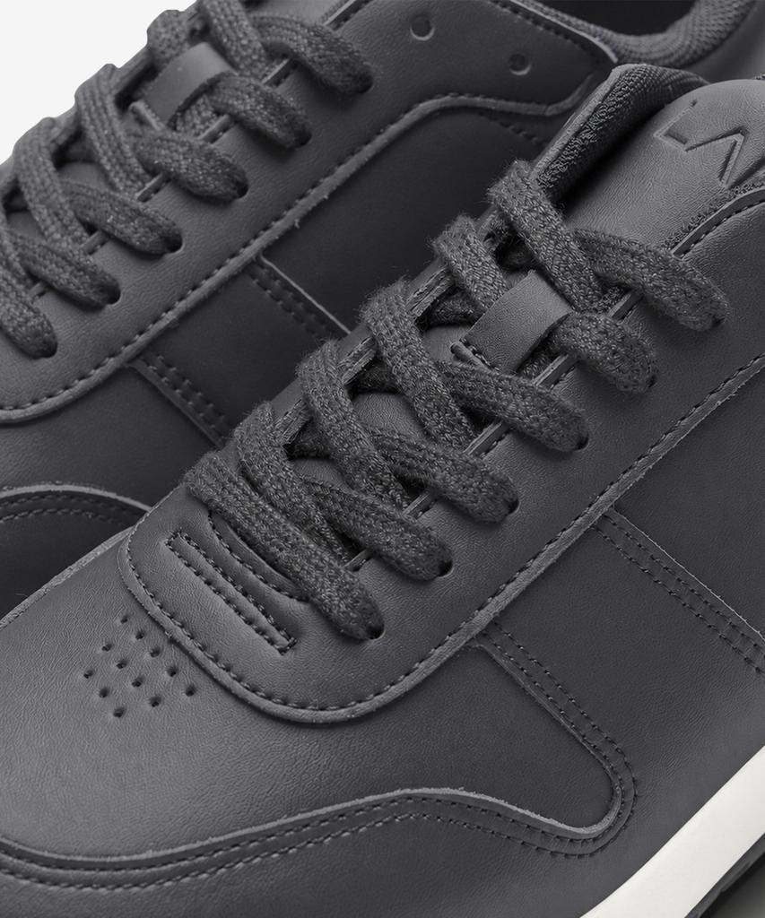 Lar Recycled Leather Forest Sneakers 3.0 [Dark Grey] (Heel 4.5Cm)