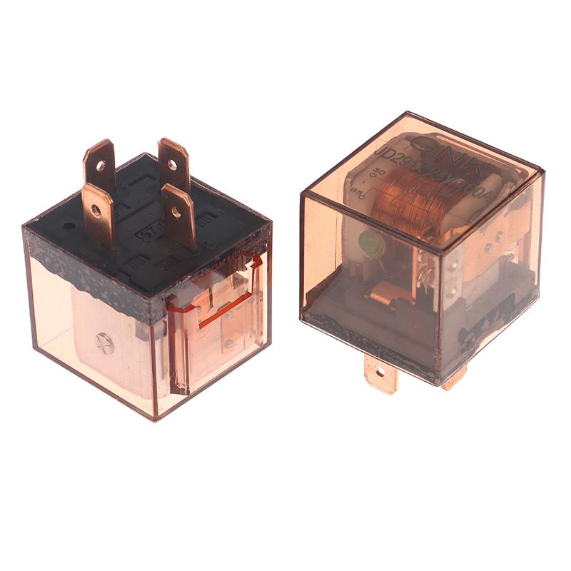 Dc 12V 24V Waterproof Automotive Relay 4/5Pin Spdt Car Control Device 100A With Light Car Relays Control Switch