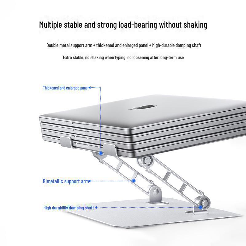 ORICO Foldable Aluminum & Steel Laptop & Tablet Stand with Heat Dissipation