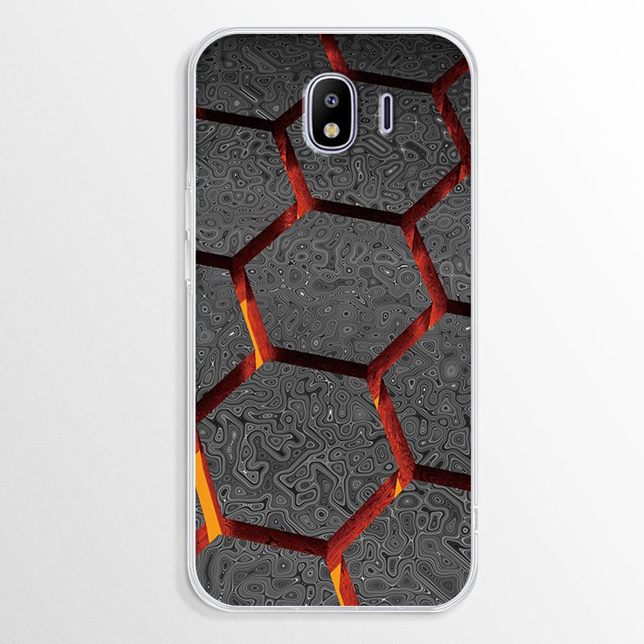 Marble Case For Samsung Galaxy J4 2018 Case J400 J400F Soft TPU Cover For Samsung Galaxy J4 Plus J 4 J4+ Case J415F Fundas Cover