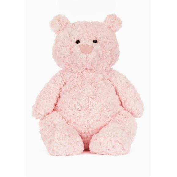 Leora Pink Bear Stuffed Animal 36cm Soft Plush Toy Gift