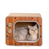 Creative Cat Scratching Board TV Cat Box Scratch Resistant Wear Resistant Three-dimensional Pet Toy Carton No Scraps Pet Habitat
