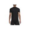 Adidas Letter Pattern Printed Training Short Sleeve Football Jersey Men jersey Black CW5824