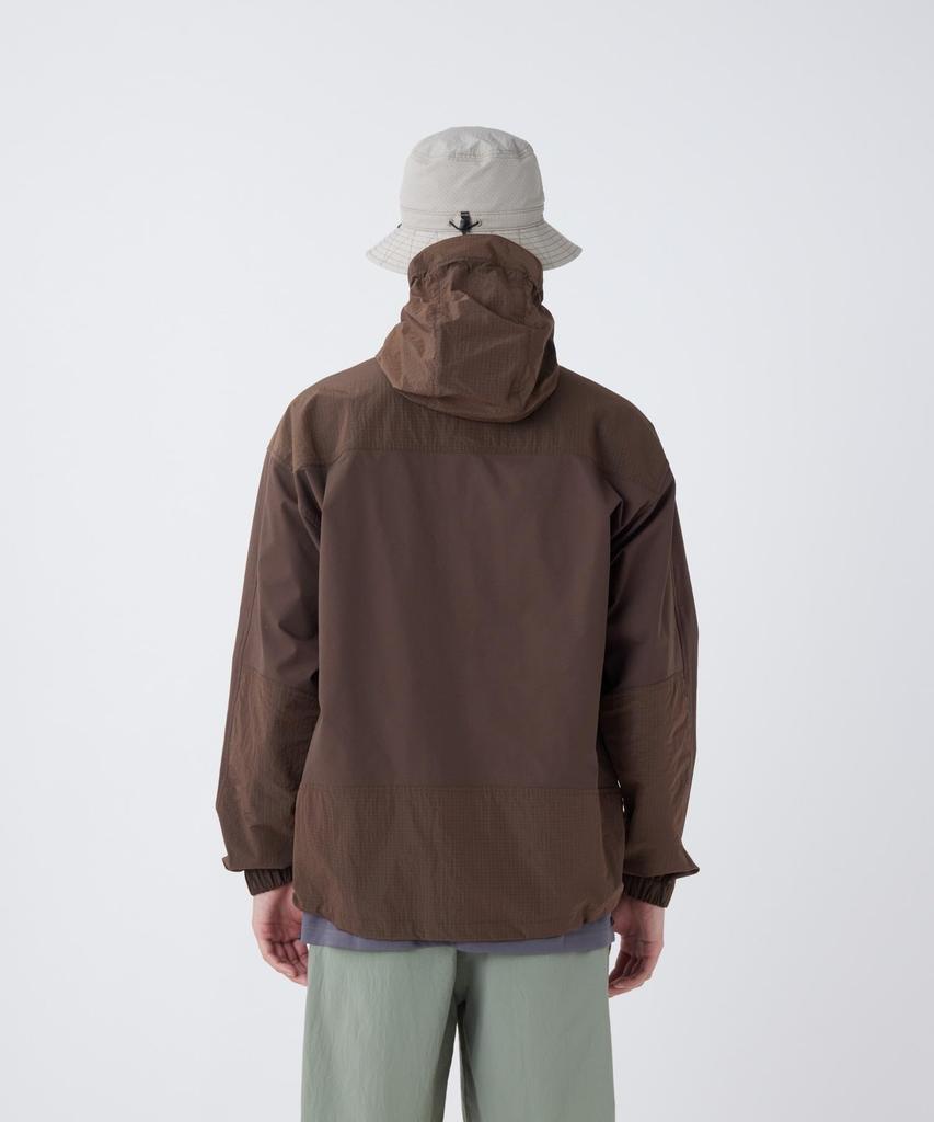 Snow Peak Insect Shield Jacket Outer Jacket for Men and Size L JK-26SU013 Women, Brown,