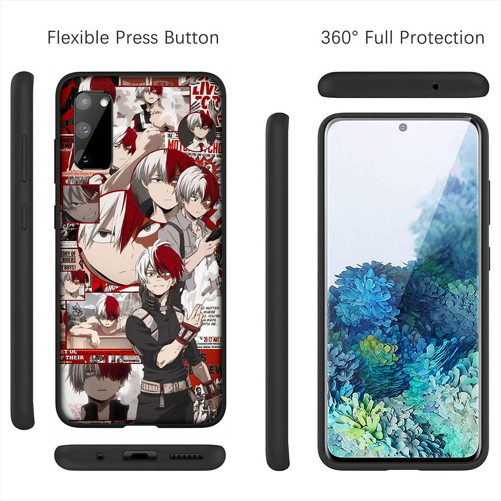 for iPhone 17 16 15 Xiaomi Poco F7 F8 X7 X6 C85 C75 C71 M8 Redmi Note 14 13 12 11 8 Pro Max 14C 13C 15C A3 Phone Case Wallpaper My Hero Academia Cover