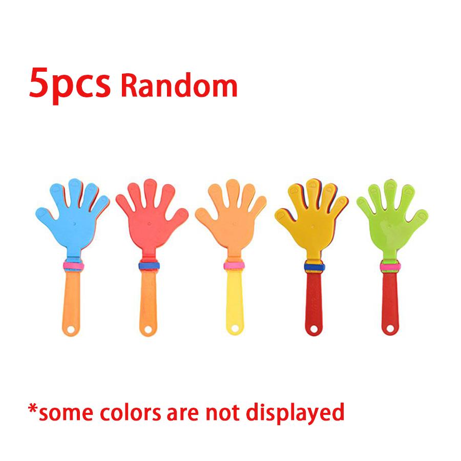 

5/10pcs Clapping Device Sports Concert Party Atmosphere Creating Props Cheer Support Cheerleading Team Fans Voice Supplies XJM
