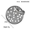 Intelligence Puzzle Zinc Alloy Disentanglement Rings - Unlock Nine Linked Rings Kongming Luban Lock Educational Toy