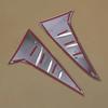 For Toyota Sienna -2025 Chrome Rear Door Spoiler Wing Cover Trims Accessory