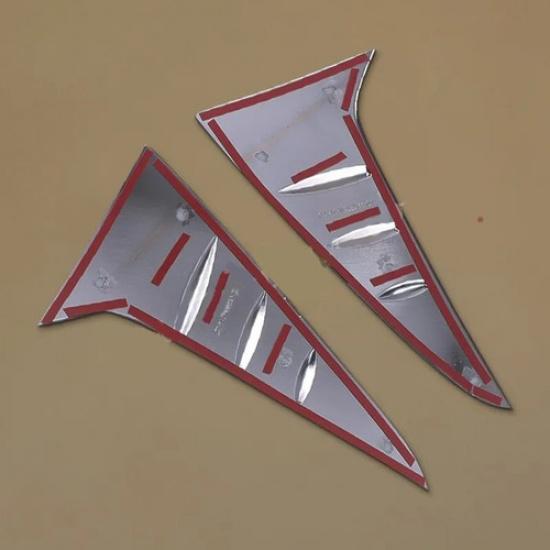 For Toyota Sienna -2025 Chrome Rear Door Spoiler Wing Cover Trims Accessory