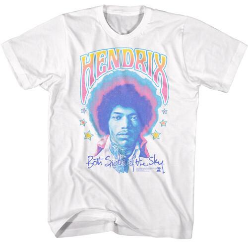 Jimi Hendrix Pastel Both Sides White TShirt Unisex T-Shirt S