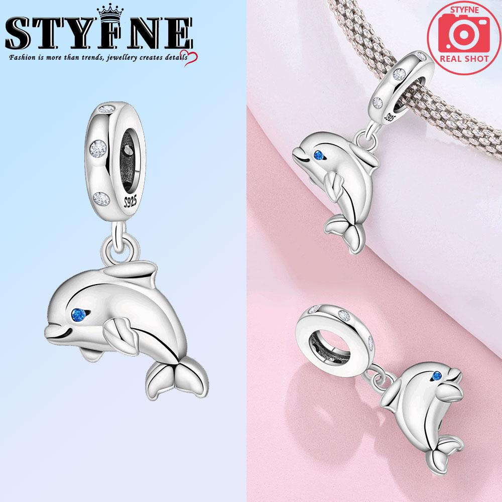 Copper Ocean Koi Turtle Conch Shell Starfish Mermaid Charms Beads Pendant For Original Bracelet Woman Girl Jewelry