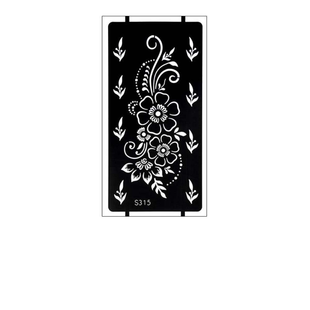Lace Fake Tattoo Henna Tattoo Stencil Stickers Legs Arm Henna Tattoo Decals  Women/Lady S 0315