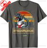 Jitsusaurus Funny Jiu Jitsu TRex BJJ MMA Martial Arts Gifts TShirt Unisex Clothing Graphic T Shirts Adult Short Sleeve Cotton Tee