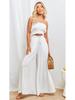 2025 European & American Women's High-waisted Long Wide-leg Summer Culottes with Elastic Waistband