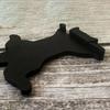 Handcrafted Door Sign Climbing Kitten Cat Metal Door Ornament Anti-deformation Door Plaque Home Decoration