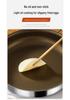 Non-Stick Stainless Steel Flat-Bottomed Titanium Frying Pan for Steak and Eggs, Induction Cooktop Compatible