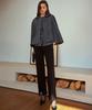 LETTRE DE LE TOILE Front Slit Slim-Leg Pants