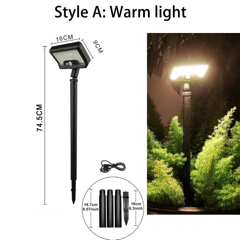 

Солнечные фонари с датчиком движения, уличные фонари для дорожек, садовый фонарь с регулируемым углом, перезаряжаемый для дорожки, подъездной дороги, тротуара, патио