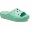 Saboti Femei Women's Classic Platform Slide Sandals Lightweight Comfort Clogs Croslite Verde Green