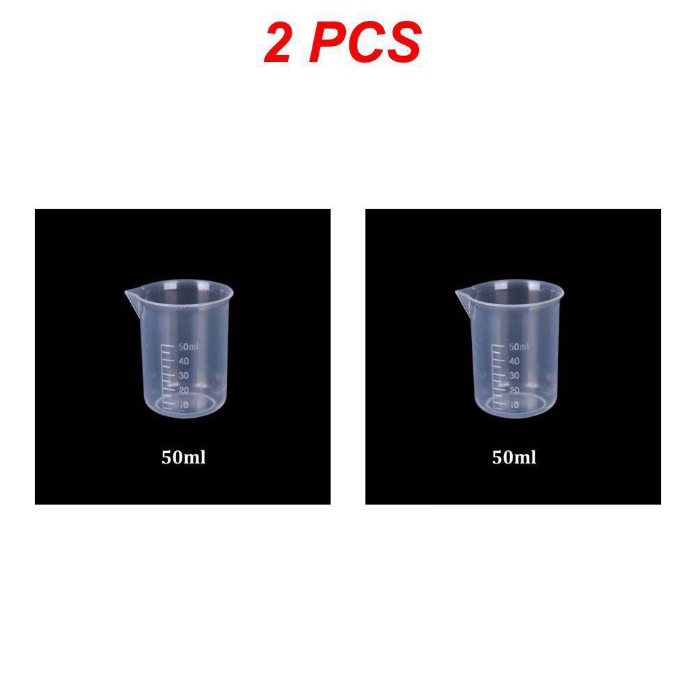 Clear Plastic Graduated Measuring Cupws Househould Portable Baking Beaker Liquid Measure Jug Transparent Cup Container