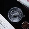 Odporna na wysoką temperaturę szklana filiżanka z filtrem do kawy pour-over