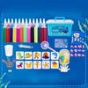1 Set Kids Water Elf Toy Kit with 8/10/12 Shape Molds Water Gel Toy DIY Handmade Water Animal Creation Kit Toddlers Boys Girls Gift