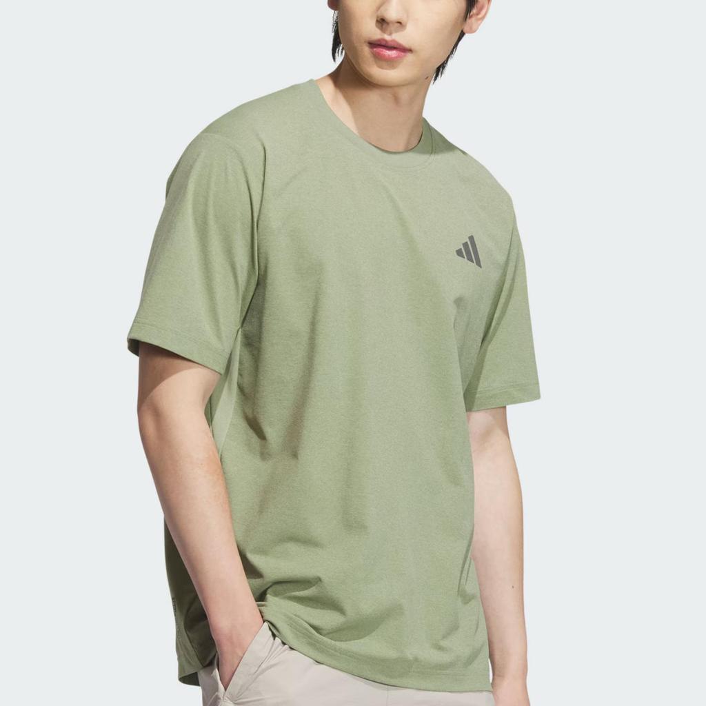 adidas Climacool SS25 Modern Round Neck Fashion Comfortable Versatile Short Sleeve T-Shirt Men Tops KB5160