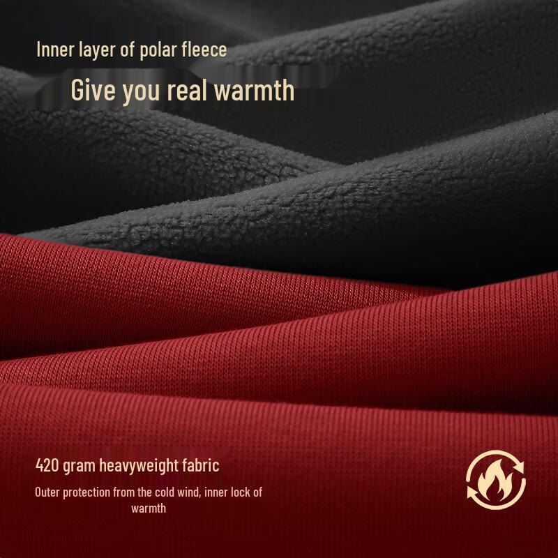 Baleno Men's Year of the Horse Fleece Lined Hooded Sweatshirt