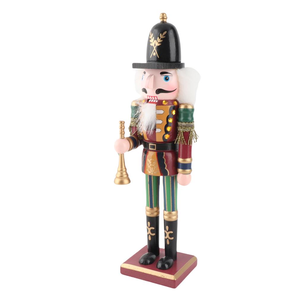 Xmas Wooden Nutcracker Figures 12 Inch Nutcracker Ornament Xmas Decorations Gift
