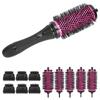 Barils de peigne détachables avec clips de manche Ensemble de brosses peignes résistant aux hautes températures