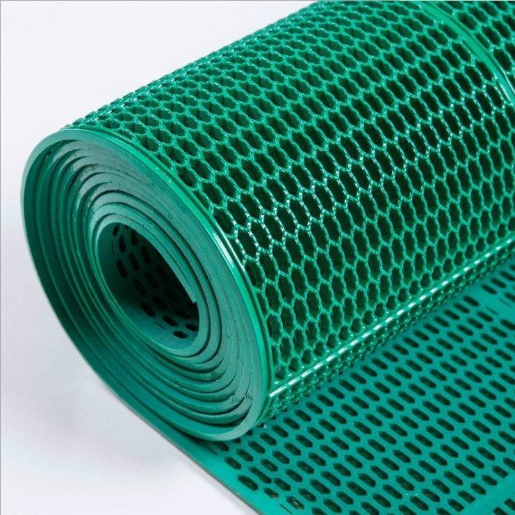 PVC Anti-Slip Mesh Floor Mat for Pool, Bathroom, and Kitchen