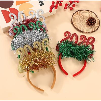 Christmas Decorations Creative Headband Nativity Party Decoration Props Photography Glasses Latest Year'S Eve Decorations Gifts