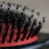 Hair brush for hair extensions with natural boar bristles L