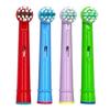 Remarks Japan Braun Oral-B EB-10A Replacement Toothbrush Set (4 Brushes) - Soft, Compatible for Kids