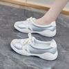 Korean version of sports shoes for women's 2025 new autumn shallow mouth casual Forrest Gump shoes with soft soles, standing for a long time is not ti