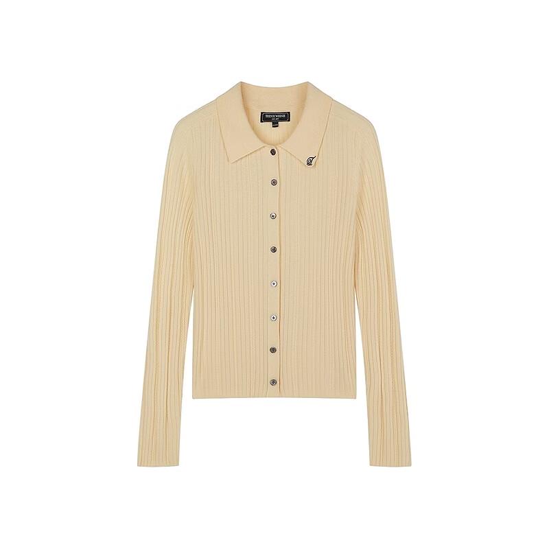 Teenie Weenie Women's Bear Logo Knitted Cardigan