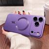 Funda Blanda Magnética Magsafe de Pintura Metálica Para iPhone 17 Pro Max 17 Air 16 E 15 14 Plus 13 12 11 Pro Max Carga Inalámbrica Cubierta Protectora de Lente