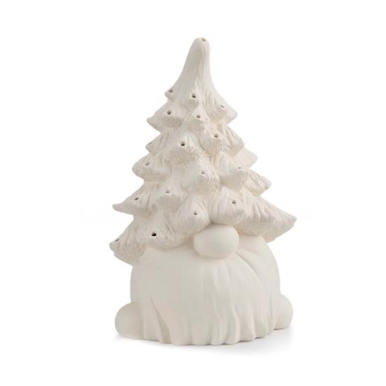 Gnome Christmas Tree Light Resin Lighted Faceless Old Man Figurines Portable