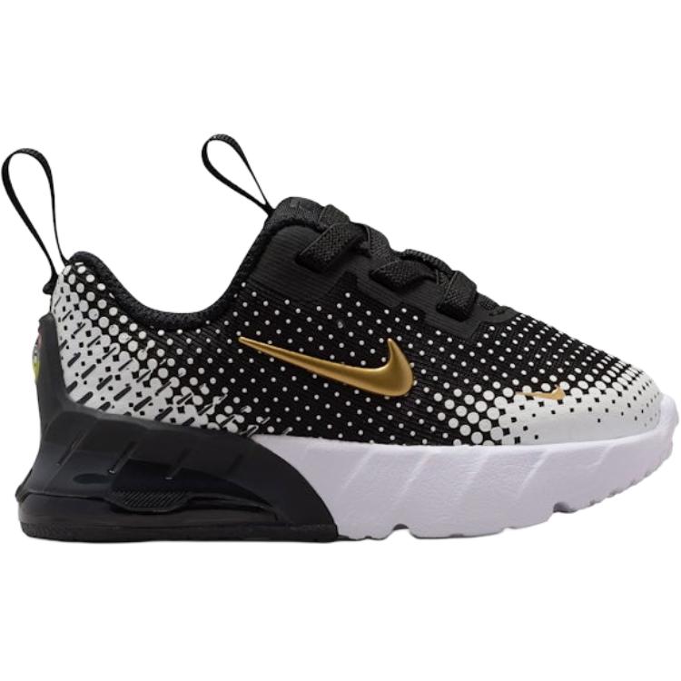 Nike Air Max Phoenix TD Black Metallic Gold Baby Sneakers White HF7051-007