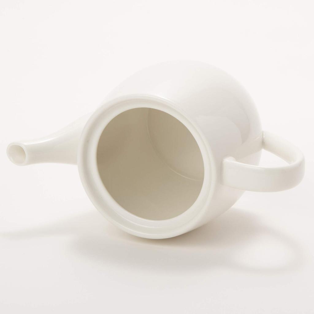 NARUMI PATIA Teapot, White, 530cc, 1-Serving, 40794-4598
