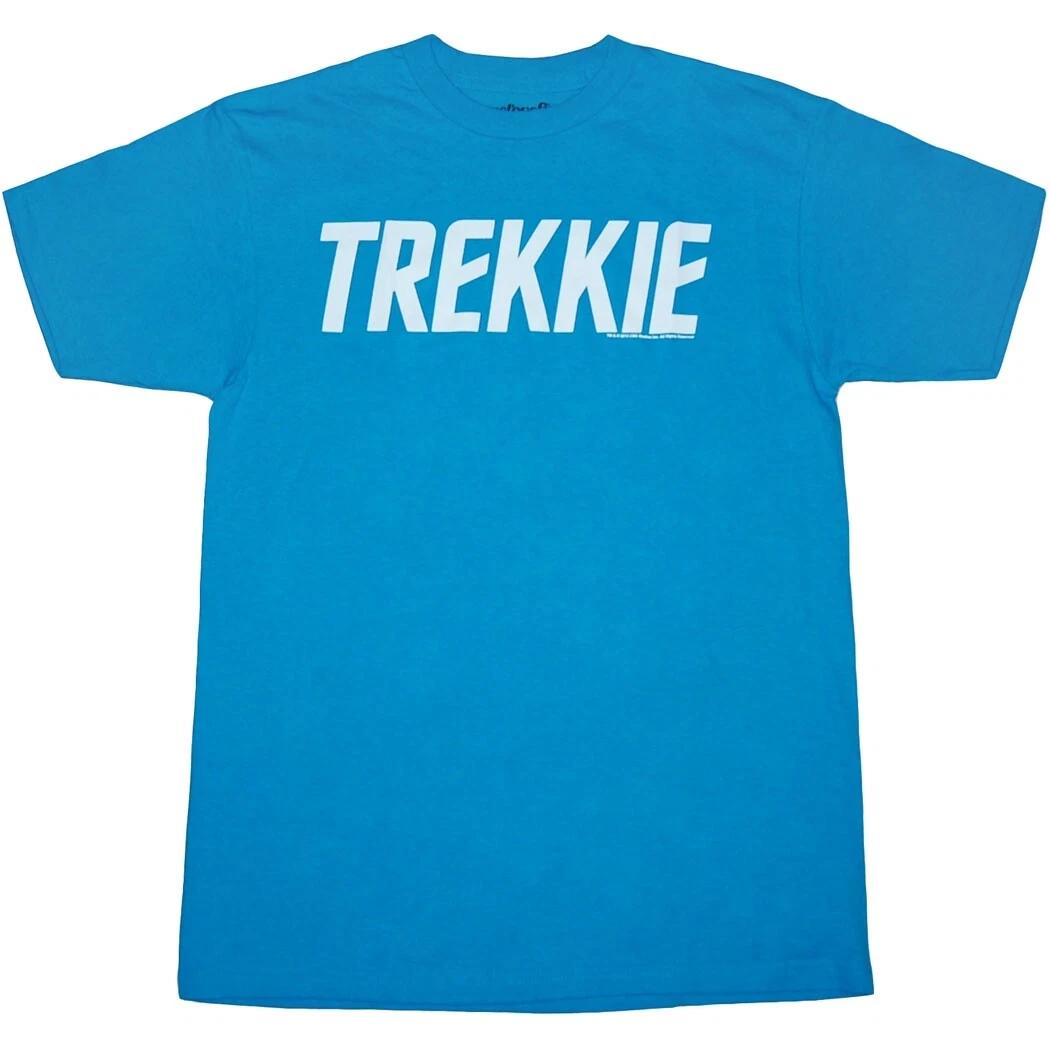 Star Trek Trekkie 100% Cotton T-shirt Mens Tees Top XL