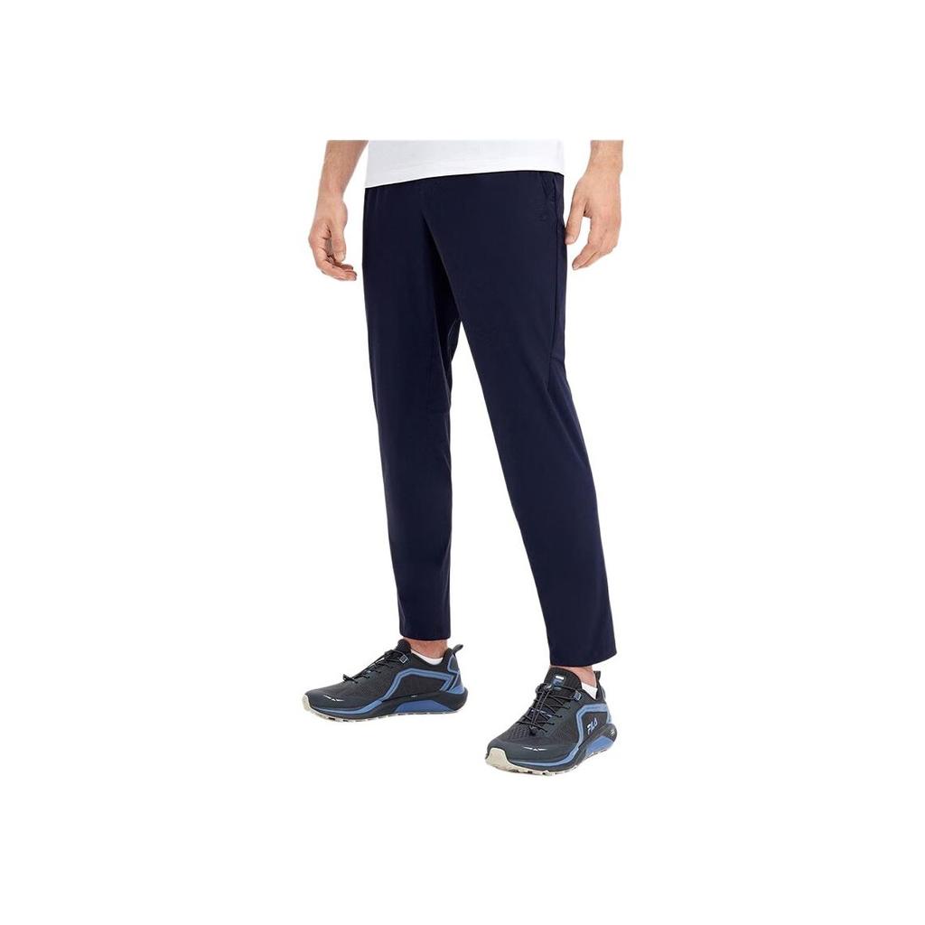 New FILA Knitted Sports Pants Men's Royal Blue A51M431601FNV