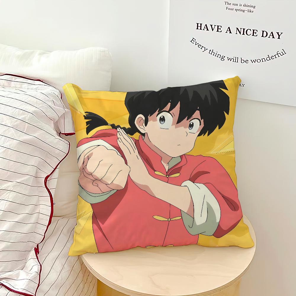 art manga rRanmas AAkane Tendo soft pillowcase for Sofa Home Living Room bedside Decor pillow cover Gift Party hogar
